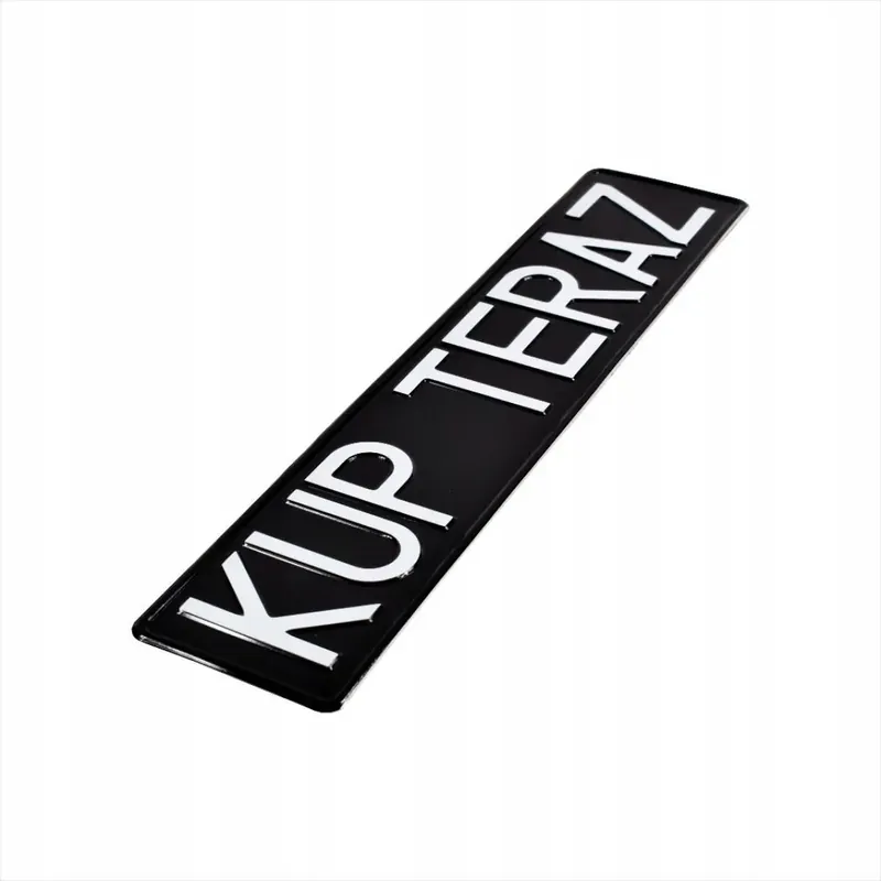 Stare Czarne Tablice Polskie Ekspresowa dostawa