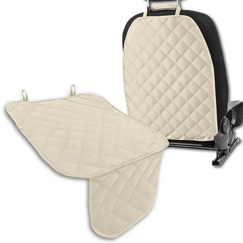 OSŁONA NA TYŁ MATA OCHRONNA pod fotelik samochodowy OCHRONA TAPICERKI BEŻ Oferta