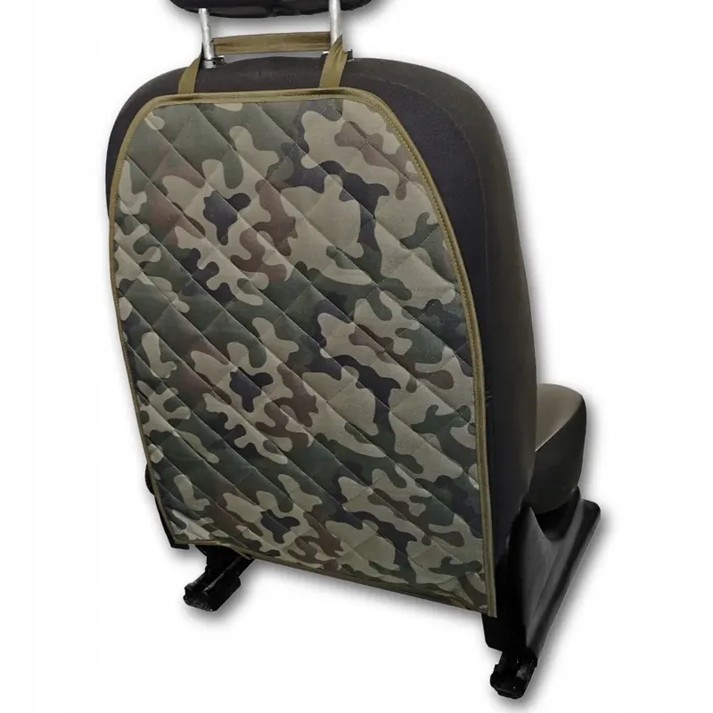 Ostatnia szansa OSŁONA NA TYŁ FOTELA SAMOCHODOWEGO ochraniacz tyłu siedzenia auta WZÓR MORO