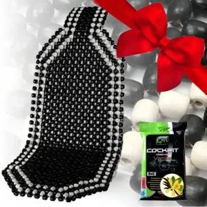 Nowość Prezent na DZIEŃ TATY OJCA MATA KORALIKOWA NA FOTEL KORALIKI sosna + GRATIS