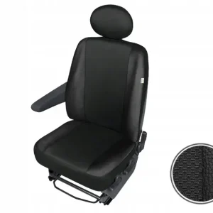Premium Pokrowiec PÓŁSKÓRA WZMOCNIONY na fotel do Renault Master 2003-2010