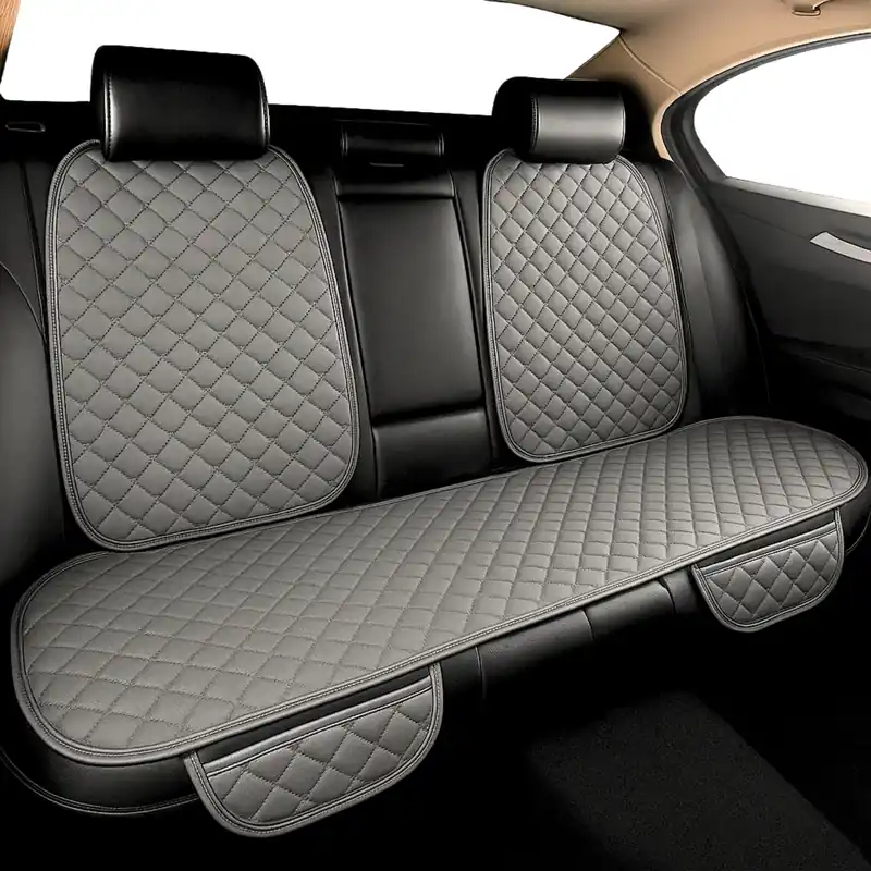 Bezpieczna płatność MATA OCHRONNA NA TYLNĄ KANAPĘ SAMOCHODOWĄ POD FOTELIK UNIWERSALNA EKO SKÓRA