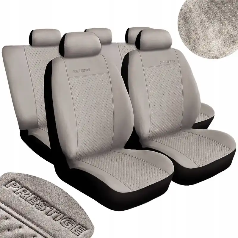 Wysoka jakość TOYOTA YARIS 1 2 I II pokrowce z alkantary PS