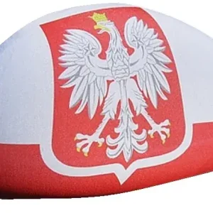 Darmowa dostawa Flaga Kibica pokrowce Polska na lusterko Samochodu