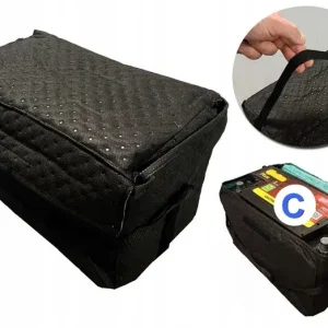 Darmowa dostawa Pokrowiec zimowy NA AKUMULATOR ocieplacz na mrozy UCHWYT C 29x18x20