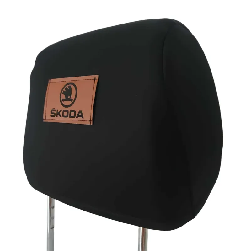 Ostatnia szansa Skoda Pokrowce na zagłówki z Logo 2 szt. Premium