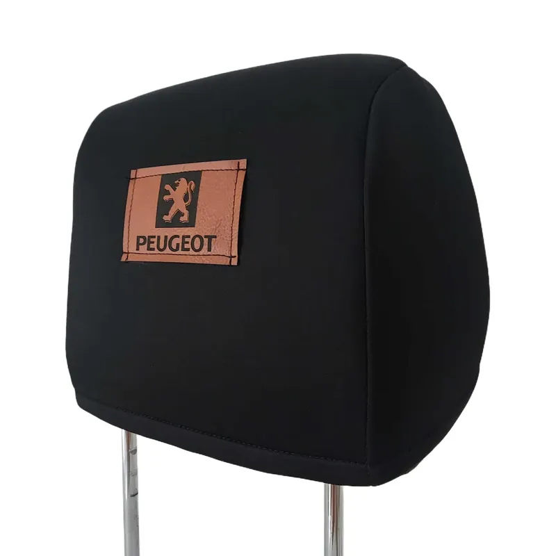 Nowość Peugeot Pokrowce na zagłówki z Logo 2 szt. Premium