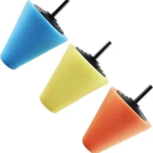 AMiO Gąbka polerska do felg, stożek 3szt. Wysoka jakość