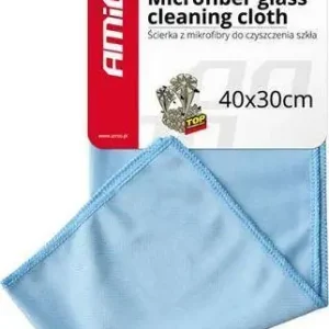 Premium AMiO Ściereczka do szyb z mikrofibry 30x40cm Cwash-03