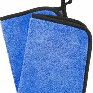 AMiO Ściereczka ręcznik do osuszania samochodu mikrofibra 30x40 cm 600g/sqm amio-02868 Tylko dziś