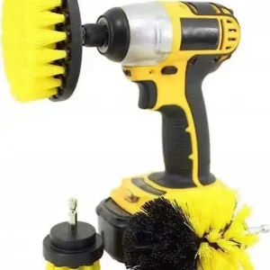 SPRZĄTAJĄCE SZCZOTKI CZYSZCZĄCE MYJĄCE NA WIERTARKĘ WKRĘTARKĘ 3 SZT ZESTAW Oryginalny