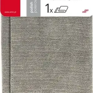 AMiO Mikrofibra bezsmugowa do mycia czyszczenia szyb okien luster 60x40 cm amio-03742 Oferta limitowana