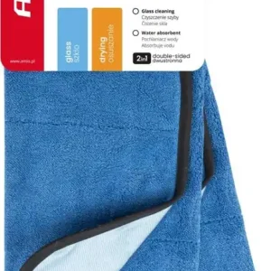 Oferta AMiO Mikrofibra do mycia czyszczenia szyb i osuszania samochodu 2w1 30x40 cm 2 szt. 630g amio-03747
