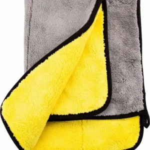 AMiO Ściereczka do polerowania osuszania samochodu mikrofibra 50x70 cm 1600g/sqm amio-02869 Wysoka jakość