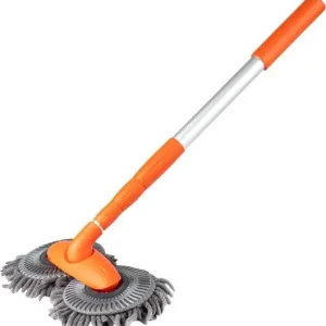 Szczotka teleskopowa do mycia samochodu auta obrotowa mikrofibra AMIO-04332 Szybka dostawa