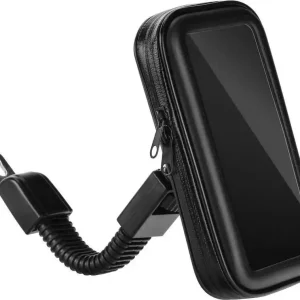 Oferta limitowana OEM Uchwyt motocyklowy na zamek wodoodporny ( 6,4" - 8" ) CM757 czarny