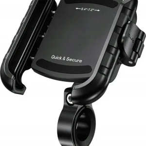 Promocja Uchwyt Motocyklowy Antywibracyjny Metalowy Na Telefon R9-Clip