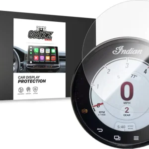 GrizzGlass Folia ceramiczna GrizzGlass CarDisplay Protection do Indian Chief Bobber Dark Horse 4" 2022-2024 Popularny