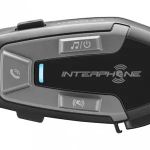 Najlepsza cena Intercom motocyklowy INTERPHONE U-COM 6R, komplet na 1 kask