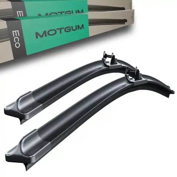 Wycieraczki samochodowe na przednią szybę do Mini Countryman U25 SUV (03.2024-....) - pióra wycieraczek - Motgum - pióra płaskie ECO Nowość