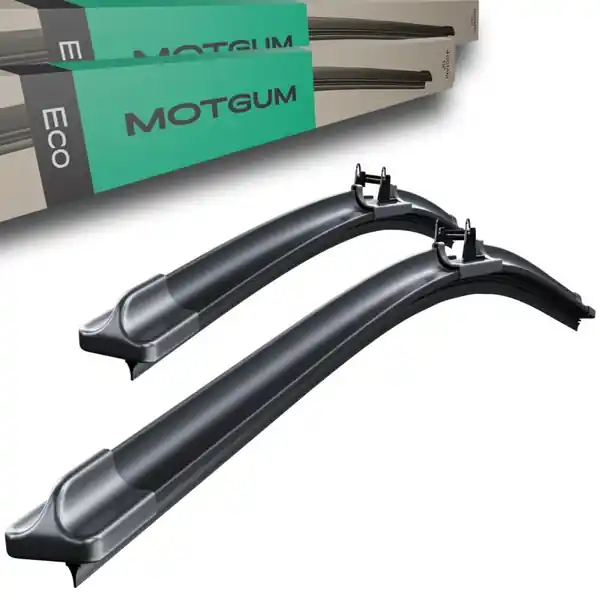 Wyprzedaż Wycieraczki samochodowe na przednią szybę do Renault Austral SUV (07.2022-....) - pióra wycieraczek - Motgum - pióra płaskie ECO