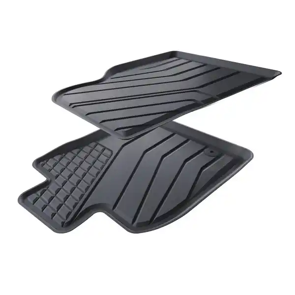 Wysoka jakość Dywaniki TPE do Toyota Camry IX Sedan (2018-....) - korytkowe dywaniki samochodowe - Amal Plast - SPART line - przody - 2 szt.