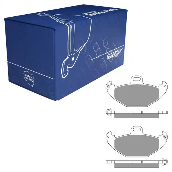 Oryginalny Klocki hamulcowe do Renault Laguna I Hatchback, Kombi (1997-2002) - Tomex - TX 12-38 (oś tylna)