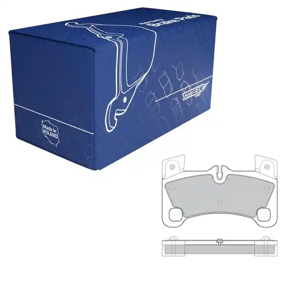 Klocki hamulcowe do Audi Q7 I (4L) SUV (2006-2015) - Tomex - TX 17-15 (oś tylna) Wyprzedaż