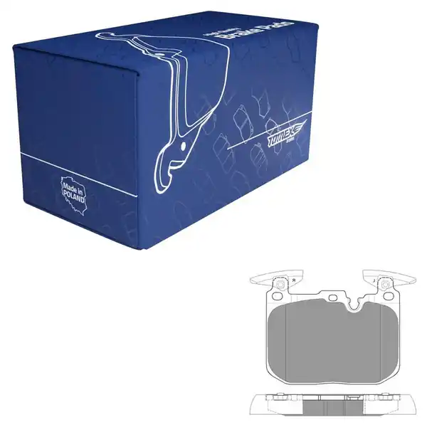 Oferta Klocki hamulcowe do BMW Seria 4 F32, F82 Coupe (2013-2020) - Tomex - TX 18-49 (oś przednia)