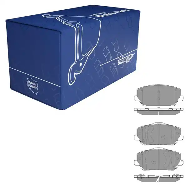 Oferta limitowana Klocki hamulcowe do Hyundai Kona I SUV (2021-2023) - Tomex - TX 19-60 (oś przednia)