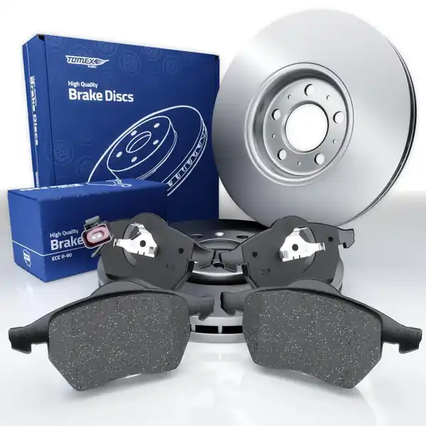 Klocki + tarcze hamulcowe do Seat Leon I Hatchback (2000-2006) - Tomex - TX 10-942 + TX 72-04 (oś przednia) Popularny