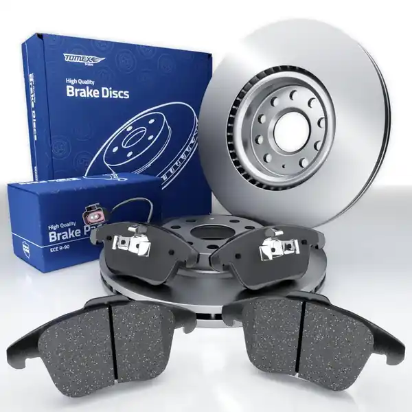 Klocki + tarcze hamulcowe do Seat Alhambra II Minivan (2010-2020) - Tomex - TX 15-82 + TX 71-12 (oś przednia) Ekspresowa dostawa