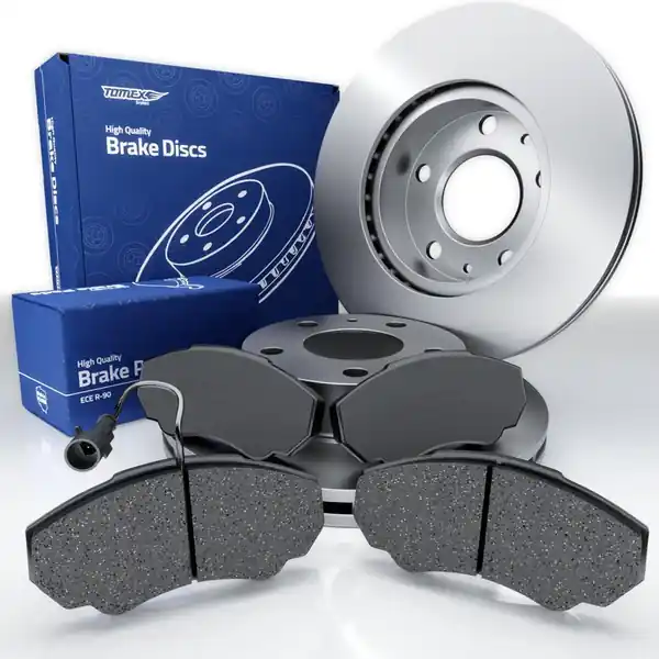 Autentyczny Klocki + tarcze hamulcowe do Citroen Jumper I Van (1994-2006) - Tomex - TX 12-45 + TX 70-60 (oś przednia)