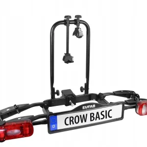 Promocja Eufab 11569 bagażnik rowerowy Crow Basic, nadaje