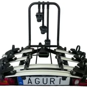 Popularny Aguri Bagażnik na hak na 4 rowery Active Bike 31 l | SKLEPY 36055