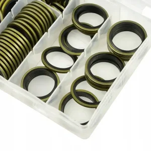 Darmowa dostawa Geko Zestaw podkładek metalowo-gumowych 150szt. 20