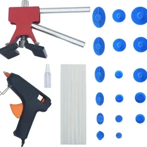 Wysoka jakość vidaXL 26-elementowy zestaw do usuwania wgnieceń 210564