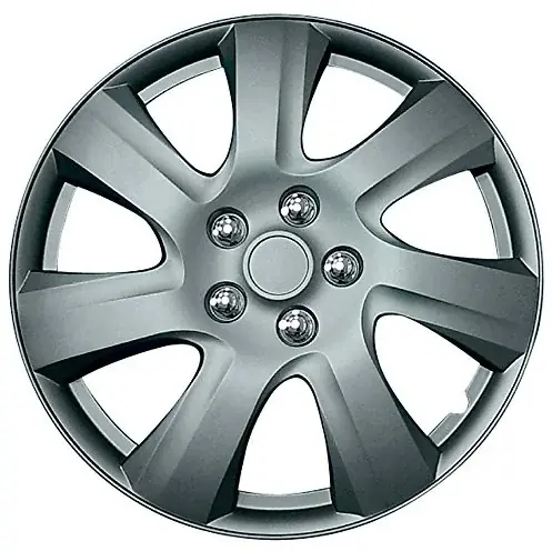 Oferta limitowana Autostyle Samochód Style PP 1214 MG zestaw ozdobne kołpaki na koła Carolina 14-cali, matowa, Gunmetal KT1021-14MGM