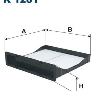 Filtron Filtr, wentylacja przestrzeni pasażerskiej K 1281 K 1281 Oferta limitowana