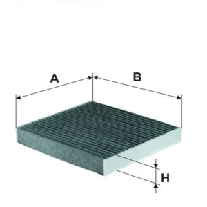 Ekspresowa dostawa Filtron Filtr, wentylacja przestrzeni pasażerskiej K 1210A K 1210A