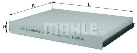 Knecht Filtr, wentylacja przestrzeni pasażerskiej LA 877 Rabat