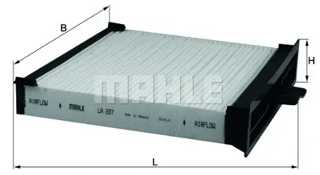 Knecht Filtr, wentylacja przestrzeni pasażerskiej LA 227 Bezpieczna płatność