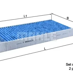 Filtr, wentylacja przestrzeni pasażerskiej Mahle LAO 426/S Tani
