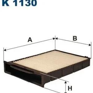 Filtron Filtr, wentylacja przestrzeni pasażerskiej K 1130 K 1130 Niska cena