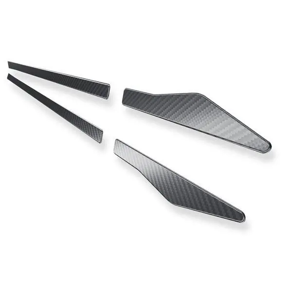 Oferta limitowana Stalowe listwy boczne do Volvo V60 II Kombi (5 drzwi) - (2018-....) - Croni - V - czarny (folia carbon)