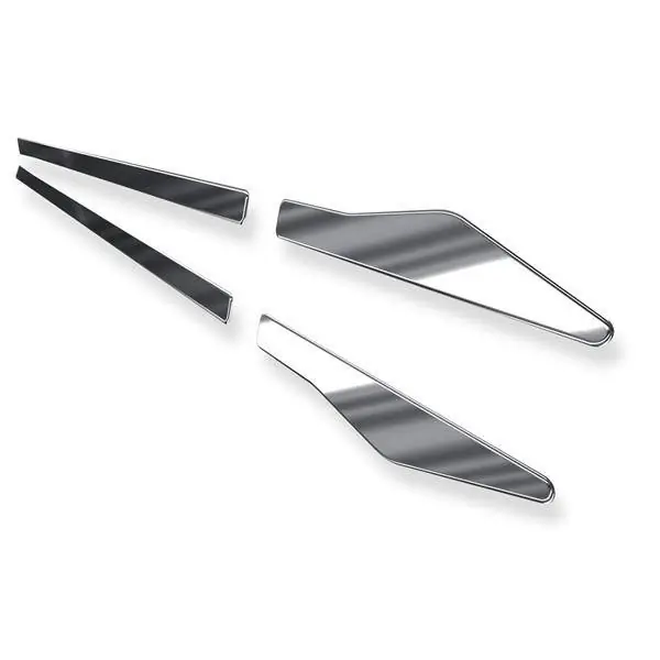 Stalowe listwy boczne do Volkswagen Arteon I Fastback (5 drzwi) - (2017-....) - Croni - V - srebrny (połysk) Zwrot pieniędzy