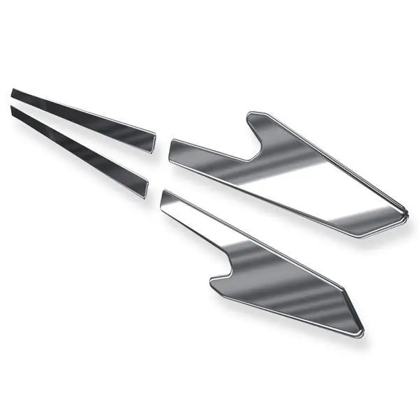 Niska cena Stalowe listwy boczne do Mazda 3 IV Hatchback, Sedan (4 drzwi, 5 drzwi) - (2019-....) - Croni - Y - srebrny (połysk)