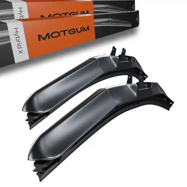 Wycieraczki samochodowe na przednią szybę do Mini Hatch F55, F56 Hatchback (09.2013-2024) - pióra wycieraczek - Motgum - pióra Hybrid X Promocja