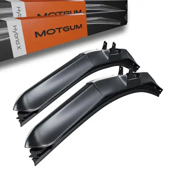 Wycieraczki samochodowe na przednią szybę do Volkswagen New Beetle Hatchback, Kabriolet (01.1998-12.2010) - pióra wycieraczek - Motgum - pióra Hybrid X Kup teraz