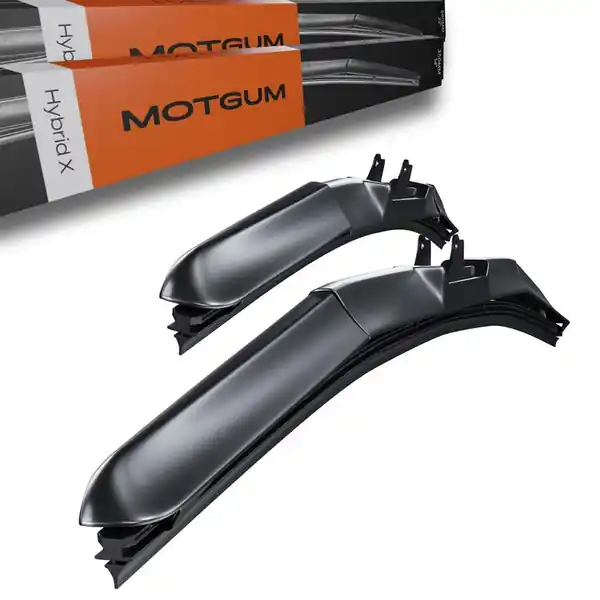 Wycieraczki samochodowe na przednią szybę do Mitsubishi Space Star Hatchback (11.2012-2016) - pióra wycieraczek - Motgum - pióra Hybrid X Ekspresowa dostawa